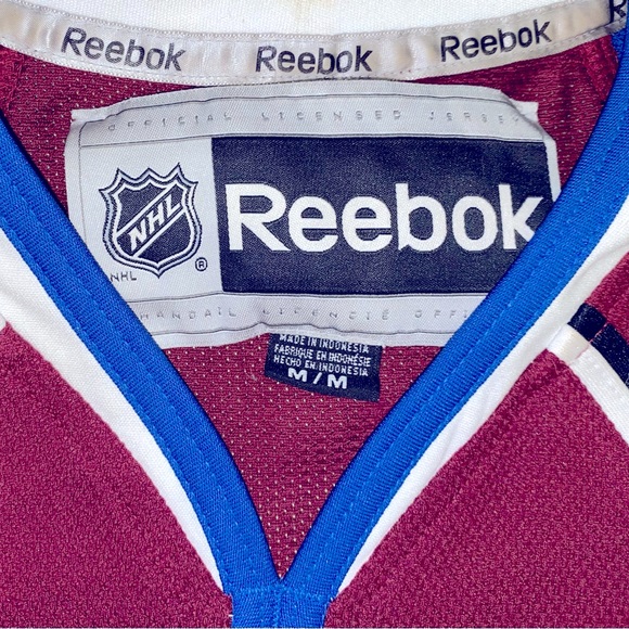 REEBOK COLORADO AVALANCHE NHL OFFICIAL HOCKEY JERSEY 🏒❄️ - Picture 3 of 5